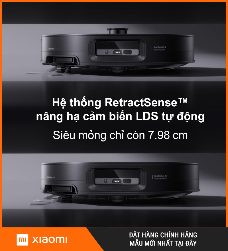 Robot Hút Bụi Lau Nhà Roborock Saros 10