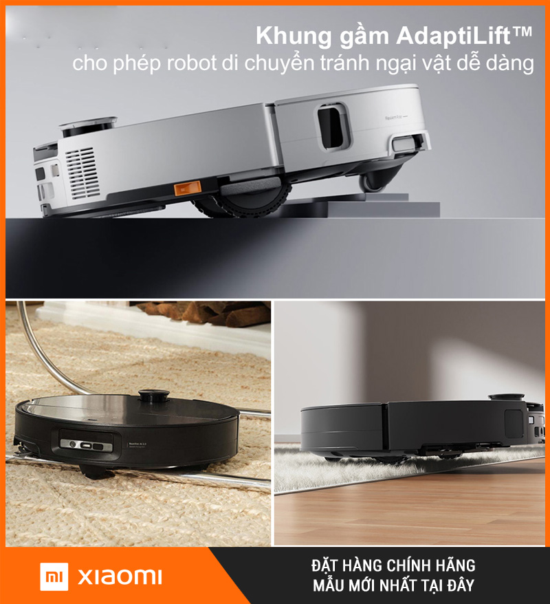 Robot Hút Bụi Lau Nhà Roborock Saros 10