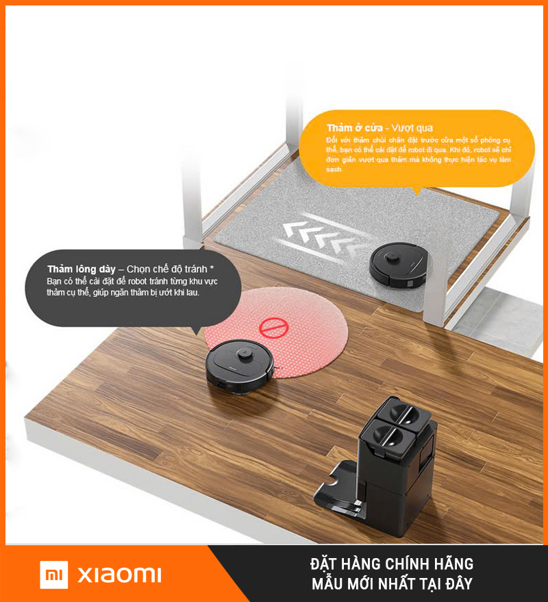 Robot Hút Bụi Lau Nhà Roborock Q Revo 798