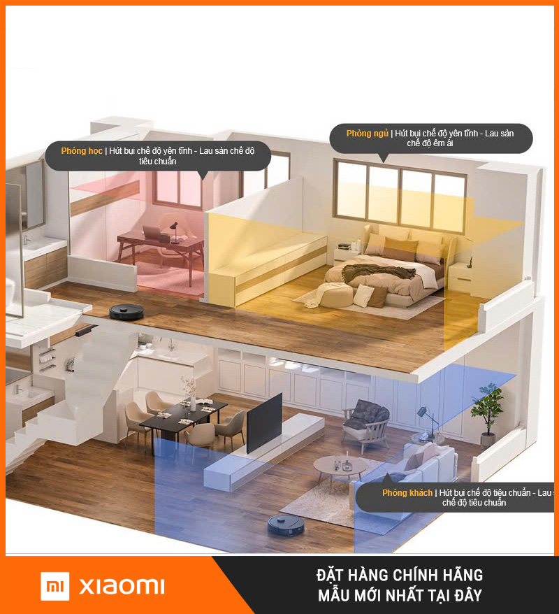 Robot Hút Bụi Lau Nhà Roborock Q Revo 798