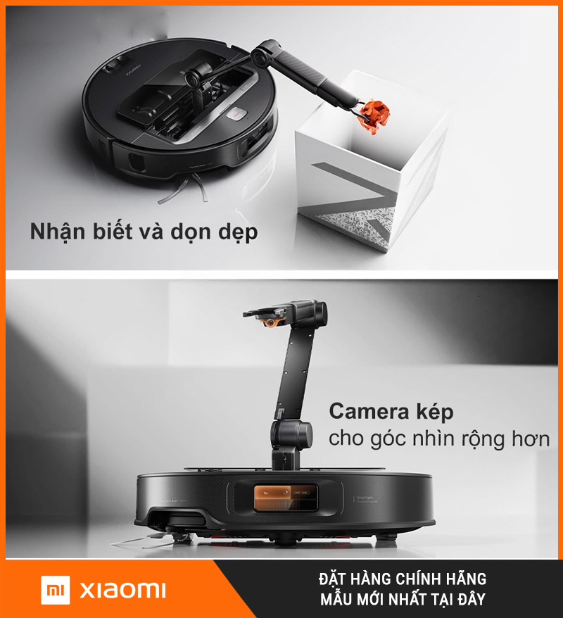 Robot Hút Bụi Lau Nhà Roborock Saros Z70