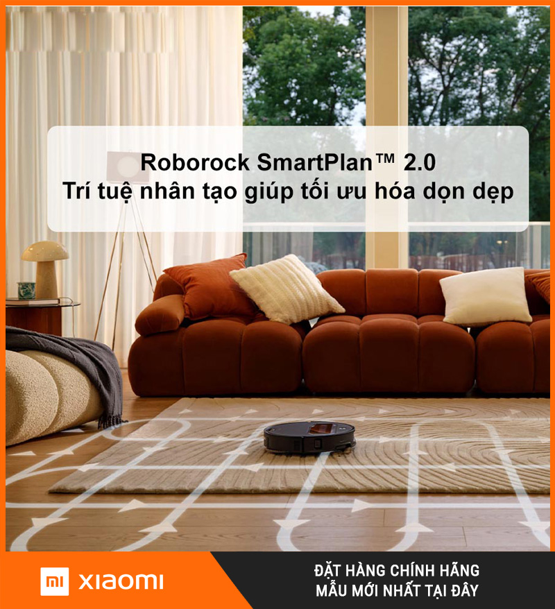Robot Hút Bụi Lau Nhà Roborock Saros Z70