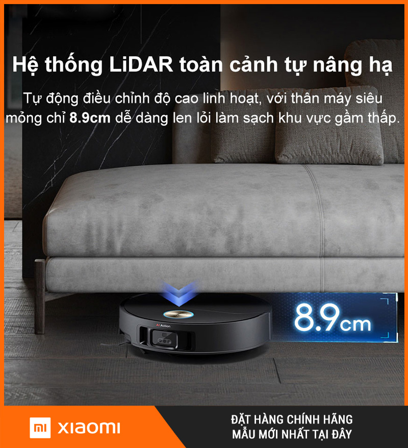 Robot hút bụi lau nhà Dreame X50 Ultra