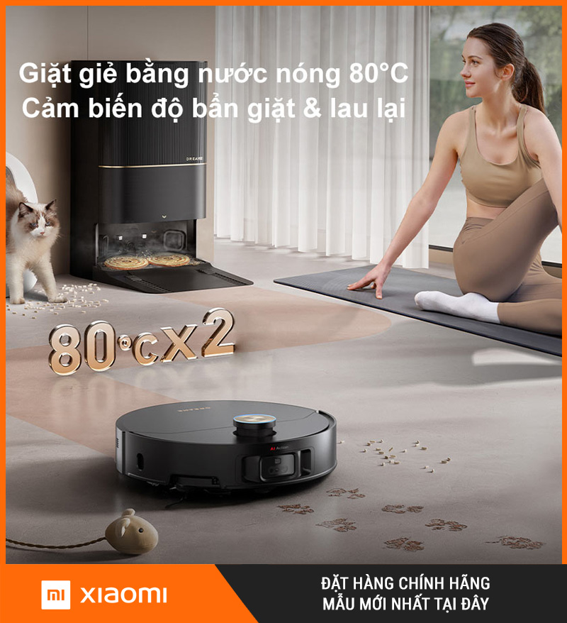 Robot lau nhà Dreame X50 Ultra