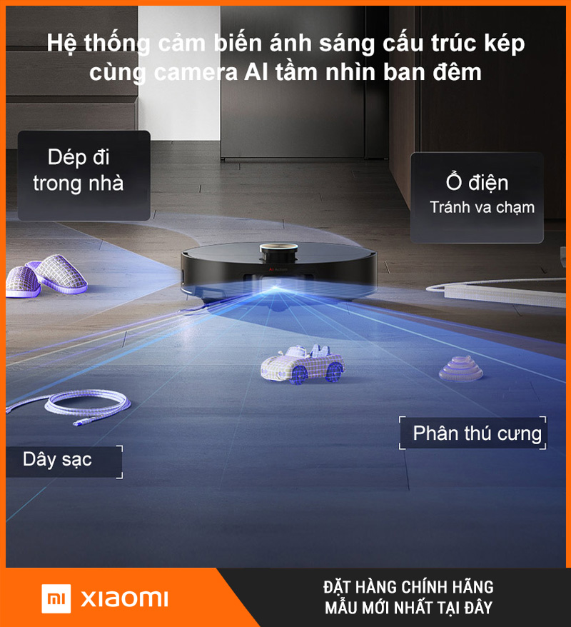 Robot lau nhà Dreame X50 Ultra